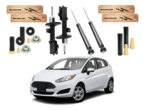 Amortecedor New Fiesta 2011 2019 Traseiro Motorista Passageiro SP363