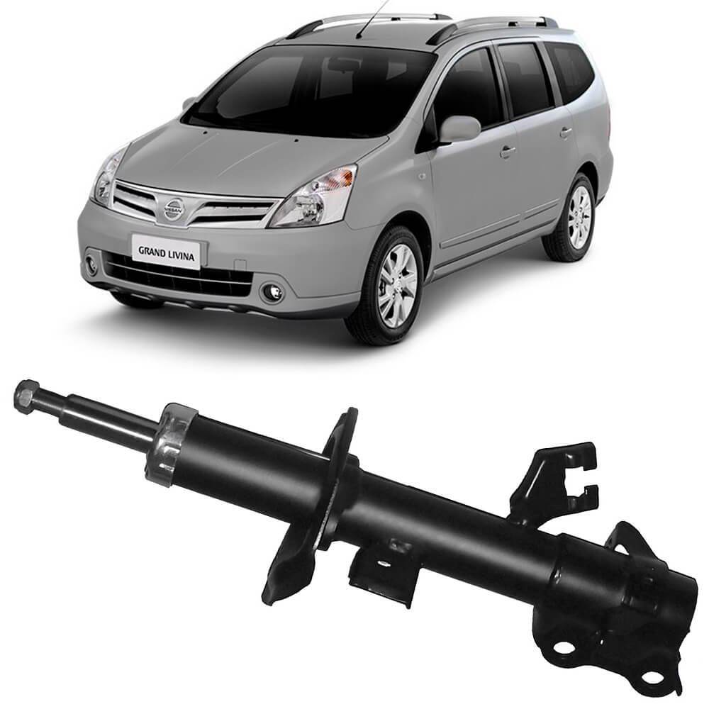 Amortecedor Nissan Grand Livina 2009 2014 Dianteiro Passageiro Nakata HG31172
