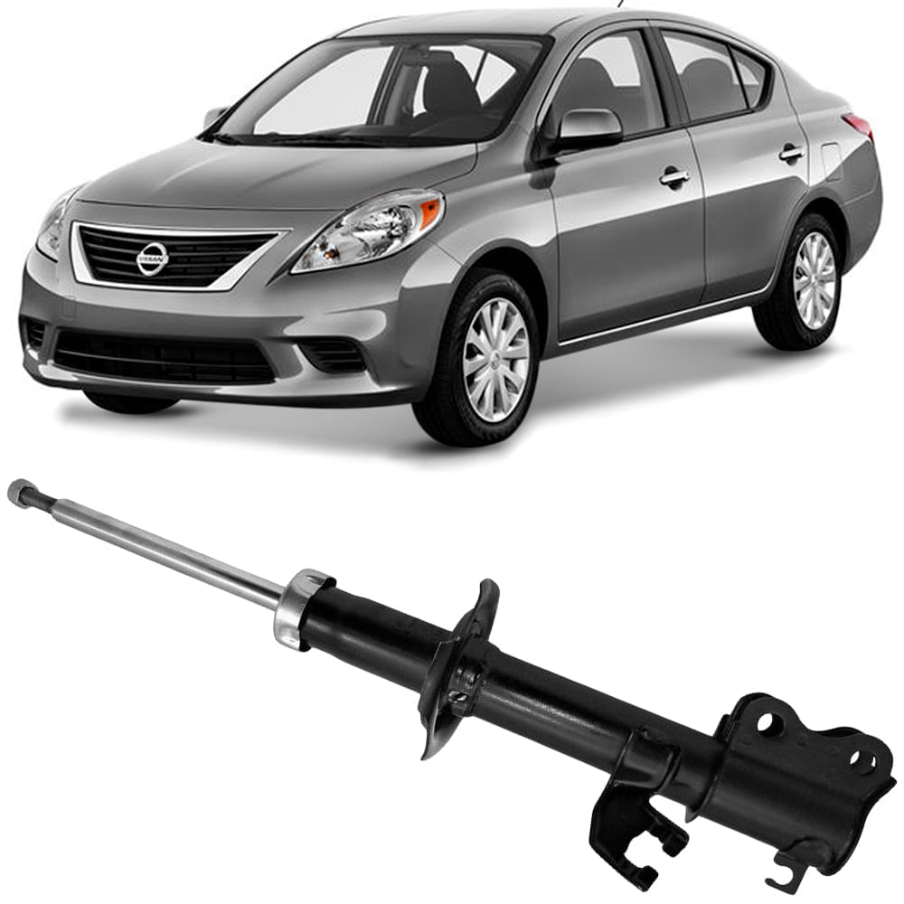 Amortecedor Nissan Versa 2012 2018 Dianteiro Passageiro Monroe SP144
