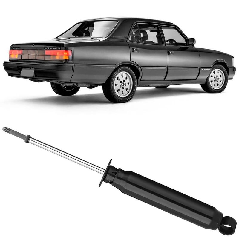 Amortecedor Opala 87 92 Traseiro Motorista Passageiro Nakata HG30598