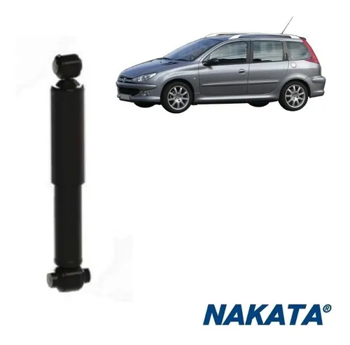 Amortecedor Peugeot 206 SW 2005 2008 Traseiro Motorista Passageiro Nakata HG31185