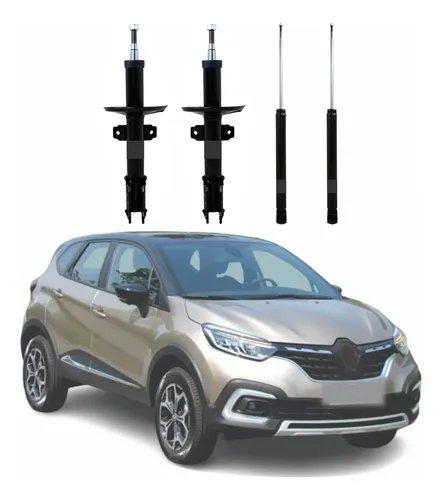 Amortecedor Renault Captur 2017 2020 Traseiro Passageiro Motorista Nakata HG41034