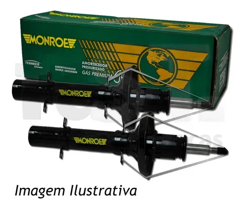 Amortecedor Toyota Hilux 96 2004 Dianteiro Motorista Passageiro Monroe 83736