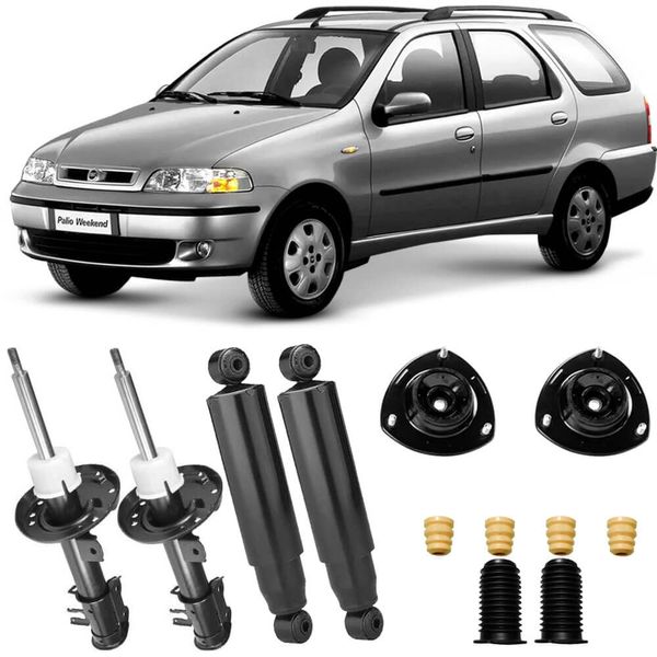 Amortecedor Traseiro Fiat Palio Weekend 2000 2004 Direito Esquerdo