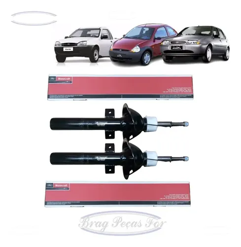 Amortecedor Traseiro Ford Courier 1997 2009