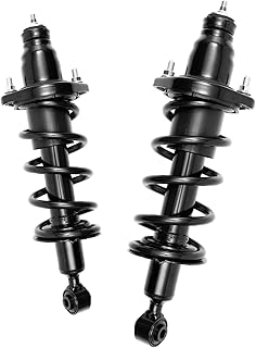 PHILTOP Amortecedores Traseiros para Civic 2001-2005, Suspensão Completa de Amortecedor 171340L+171340R, Amortecedores com Conjuntos de Mola de Bobina SAA828 2 Pçs