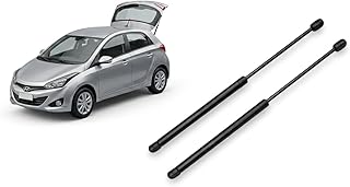 Par de Amortecedores a Gás para Porta-Malas compatível com Hyundai HB20 2012 a 2019, Tampa Traseira, Reposição Automotiva