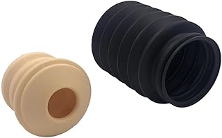 Conjunto de amortecedor de borracha para proteção contra poeira frontal, compatível com S 2006-2013 e 2010-2014.
