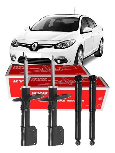 Amortecedor Traseiro Renault Fluence 2011 2017 Kayaba 344817 KYB