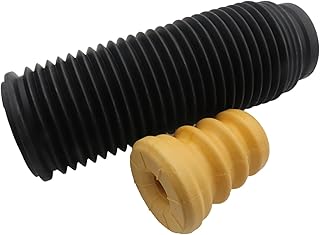 Coifa de proteção contra poeira da suspensão traseira, coifa de borracha do amortecedor para VOLKSWAGEN TOUAREG 7LA 7L6 7L7 2002-2013 e AUDI Q7 7L0412137 (substituição)