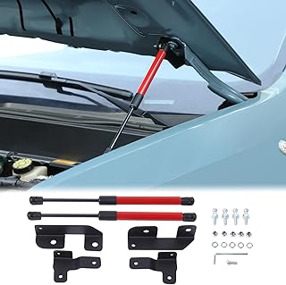 Aunginsy Kit de Amortecedores para Capô Dianteiro Compatível com Ford Maverick 2022-2024 2025, com Haste Hidráulica Auxiliar, Amortecedor A Gás e Suporte de Elevação.