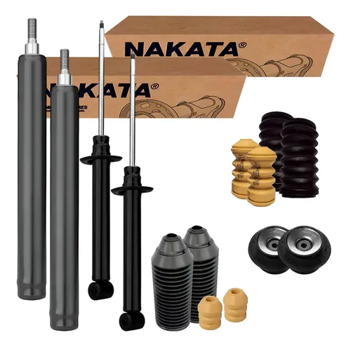 Amortecedor VW 17260 2004 2013 Traseiro Motorista Passageiro Nakata AC45026 17260, AC45026