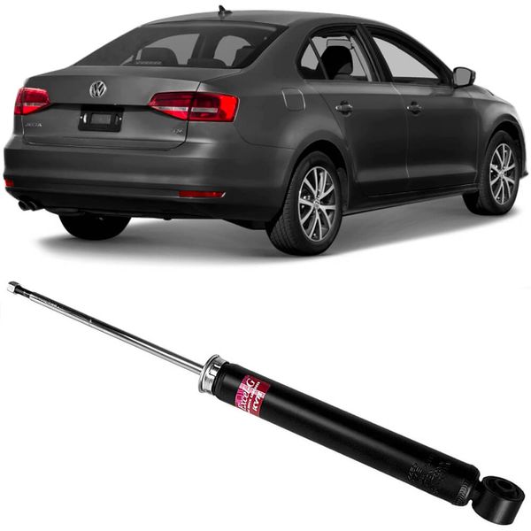 Amortecedor VW Jetta 2007 2017 Traseiro Motorista Passageiro Kayaba 344459 KYB