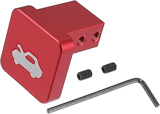 Kit de reparo de alça de liberação de trava de capô para Honda Civic 1996-2011 para Honda CR-V 1997-2006 para Honda Element 2003-2011 liga de alumínio vermelho material durável