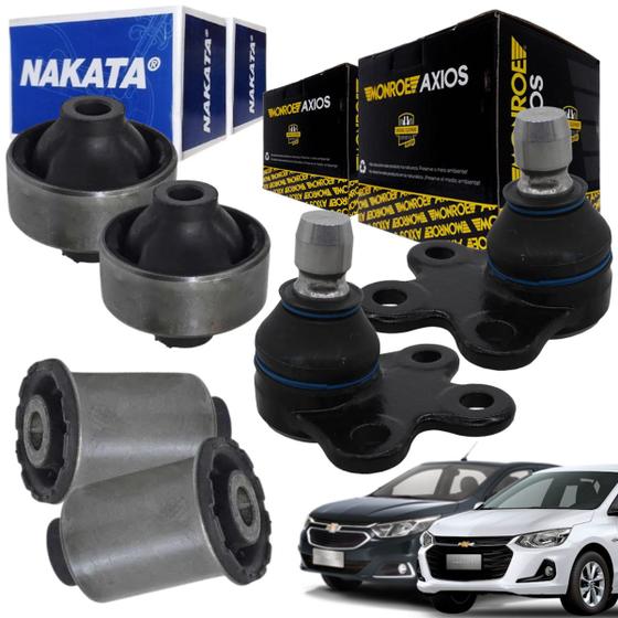 Bandeja Balança Gm Cobalt Onix Spin Dianteiro Passageiro Pivô Bucha