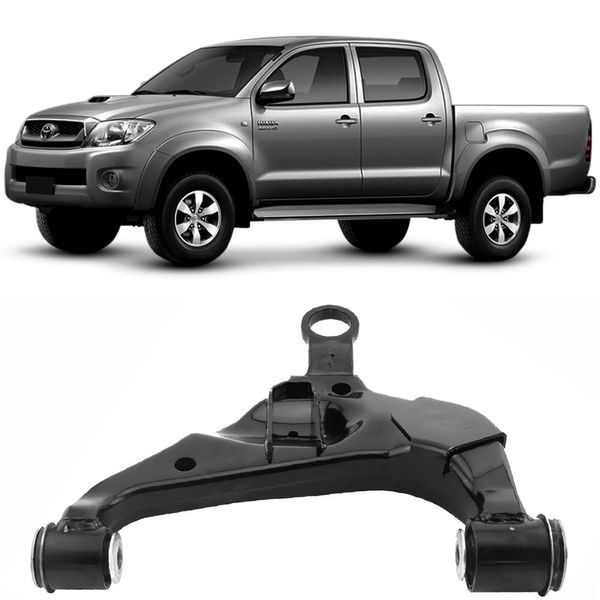 Bandeja Balança Hilux SW4 2005 2015 Dianteiro Passageiro Inferior Bucha Nakata NBJ7004D
