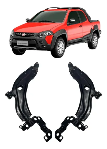 Bandeja Balança Inferior Motorista Strada Adventure Locker Pivô Bucha