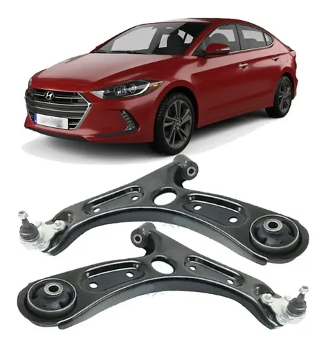 Bandeja Balança Inferior Passageiro Hyundai Elantra 2017 2019 Pivô Bucha