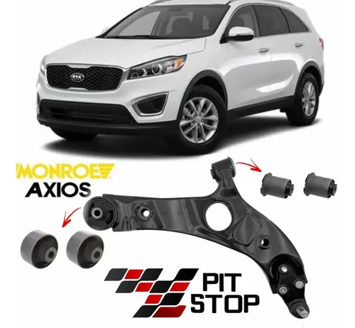 Bandeja Balança Inferior Passageiro Kia Sorento 2015 2020 Pivô Bucha