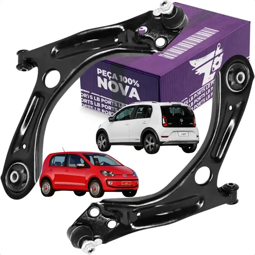 Bandeja Balança Up 2014 2021 Dianteiro Motorista Inferior Pivô Bucha
