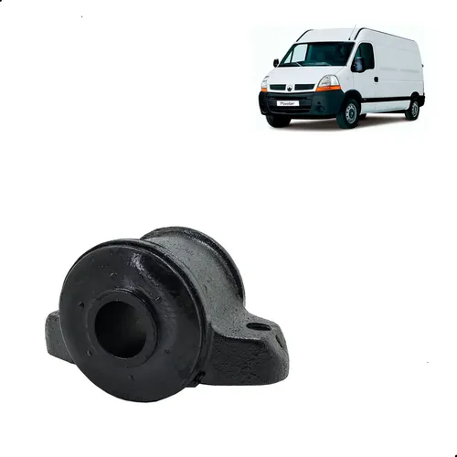 Bandeja Suspensão Mazi M1701 Dianteira Esq Inf Bucha Master 02 13