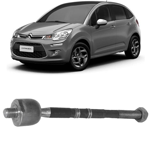 Barra Axial Direção C3 Picasso 2011 2015 Motorista Passageiro Hidráulica