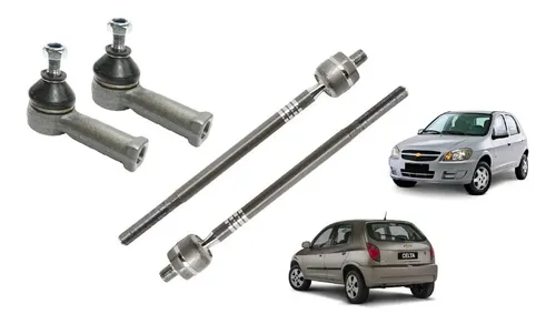 Barra Axial Direção Hidráulica Chevrolet Celta 2012 2016 Newparts NPA0633H