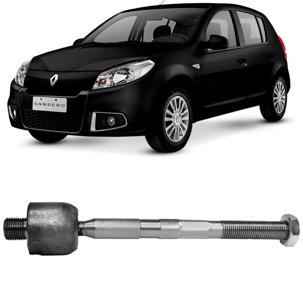 Barra Axial Direção Logan Sandero 2007 2014 Motorista Passageiro Hidráulica Newparts NPA0315H