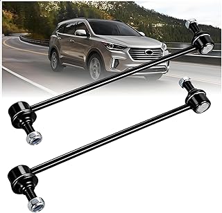 2 peças K750659 Barra estabilizadora frontal compatível com Hyundai 2013-2018 Santa Fe, 2013-2018 Santa Fe Sport, 2013-2019 Santa Fe XL