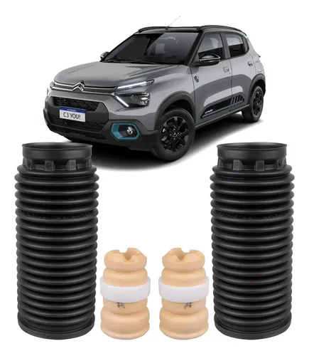Batente Amortecedor Traseiro Citroën C3 2013 2023 Newparts 9648