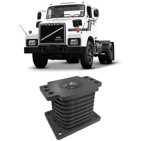 Batente Feixe Mola Volvo F10 F12 F16 Eixo Traseiro Suporte Rei R319F Rei