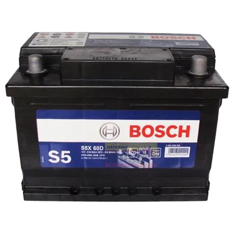 Bateria Carro 12V S5X 55D 55AH Selada Bosch 0092S58085 S5X, 0092S58085