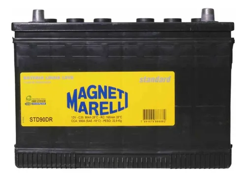 Bateria Carro Caminhao Magneti Marelli Aberta 90AH 12V