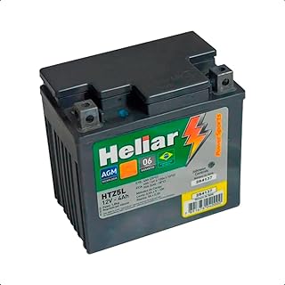 Bateria Moto Honda Nxr Bros 125 Heliar HTZ5L Powersports Selada 4AH 12V