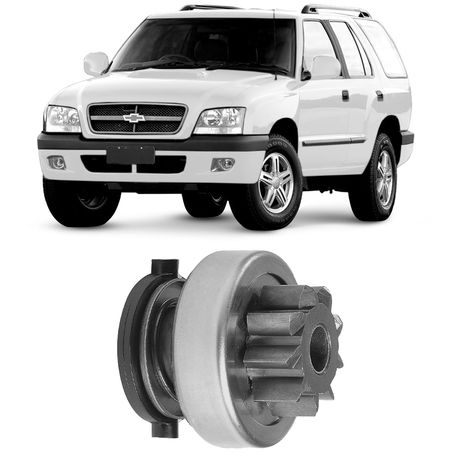 Bendix Impulsor Partida Blazer 2 8 2000 2009 Frontier 2 8 2002 2008 12V Seg SEG Automotive