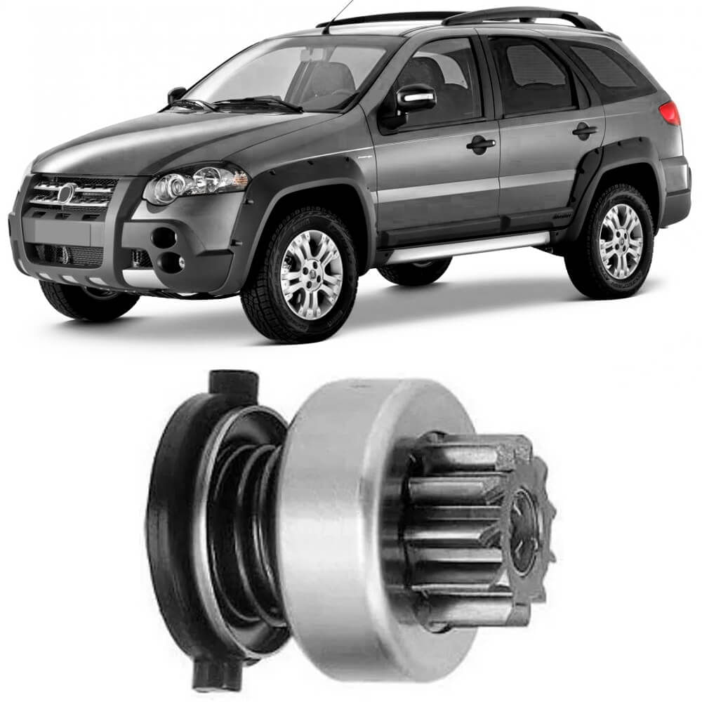 Bendix Impulsor Partida Fiat Palio Weekend 2000 2017 Bosch