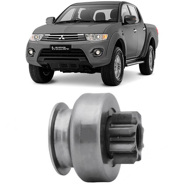 Bendix Impulsor Partida L200 Lancer Pajero 8 Dentes Zen 1706