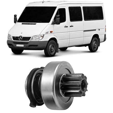 Bendix Impulsor Partida Mercedes-Benz Sprinter Chassi Furgao Van Zen 0796