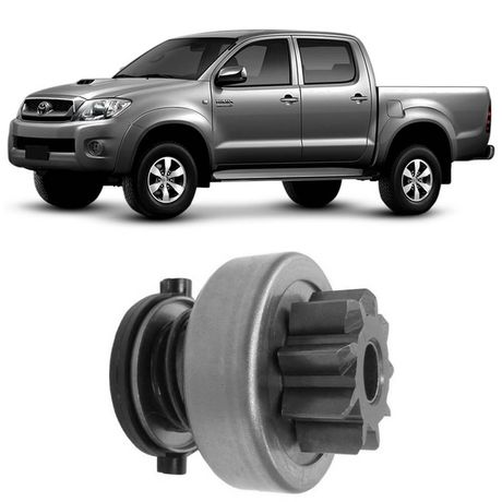 Bendix Impulsor Partida Toyota Hilux 2 5 2006 12 Dentes Zen 1562