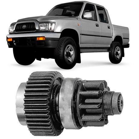 Bendix Impulsor Partida Toyota Hilux 2 8 94 2024 10 Dentes Zen 0954