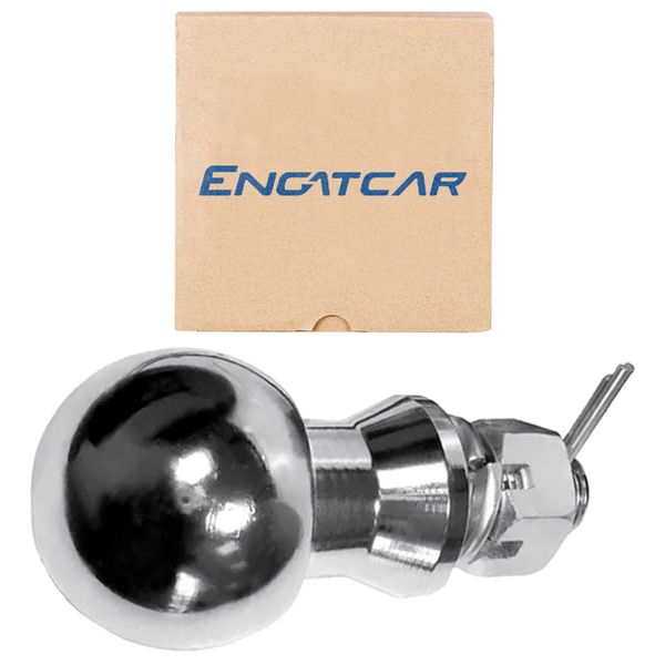 Bola Engate Reboque Cromada 50MM Universal Engatcar 001550 Universal Automotive