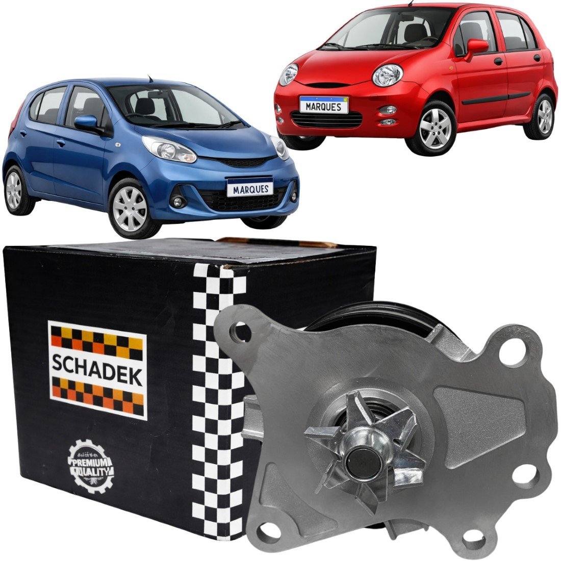 Bomba Água Chery Qq 1 0 2014 2019