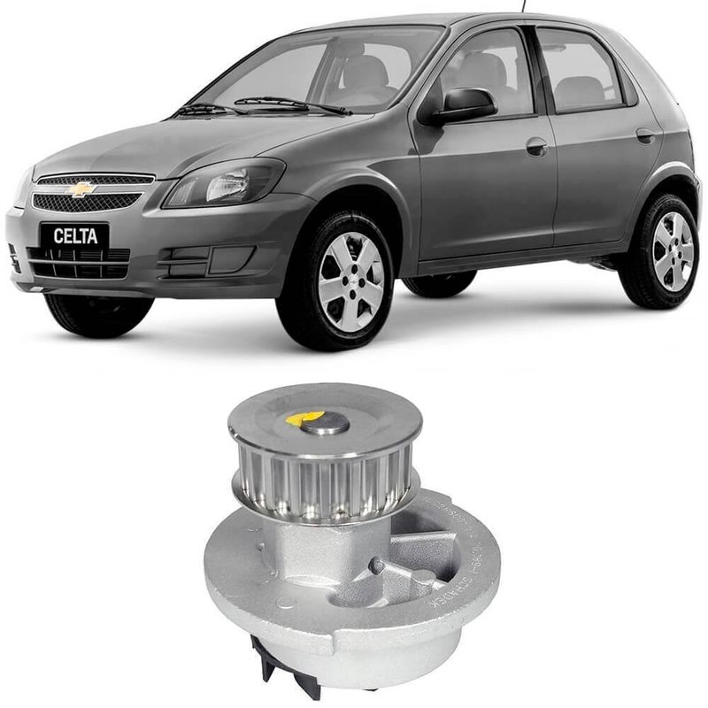 Bomba Água Chevrolet Celta 1 0 1 4 Vhc 2001 2016 Schadek