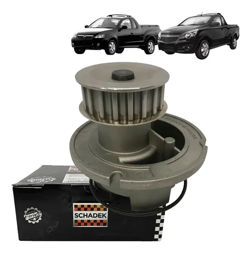 Bomba Água Chevrolet Montana 1 8 8V 2004 2010 Schadek