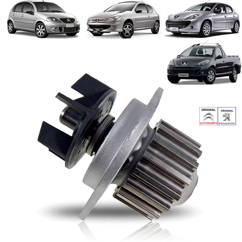 Bomba Água Citroën C3 14 8V 2003 2012 Peugeot 206 14 8V 2004 2008 Autho Mix