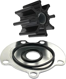 Kit de Reparo do Rotor da Bomba Auxiliar de Água 47-59362T1 para Mercruiser Bravo 1 2 3 1988 B664190 em diante para motores de popa Sierra 59362T1 18-3087
