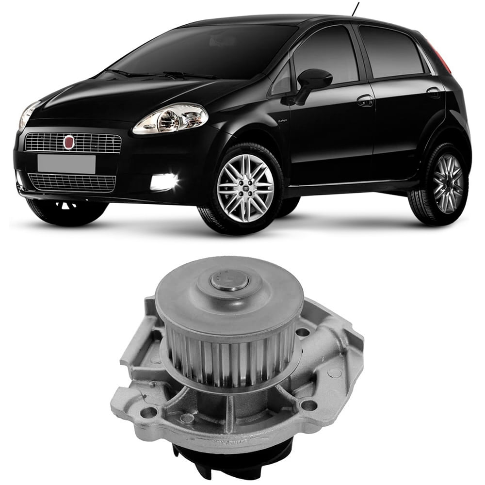 Bomba Água Fiat Punto 1 4 8V 2008 2012 Schadek