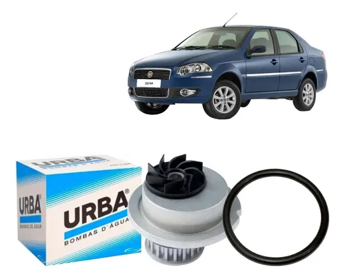 Bomba Água Fiat Siena 1 8 8V 2003 2010 Brosol Urba