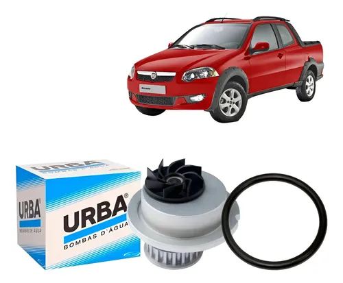 Bomba Água Fiat Strada 1 8 8V 2002 2010 Brosol Urba UB162