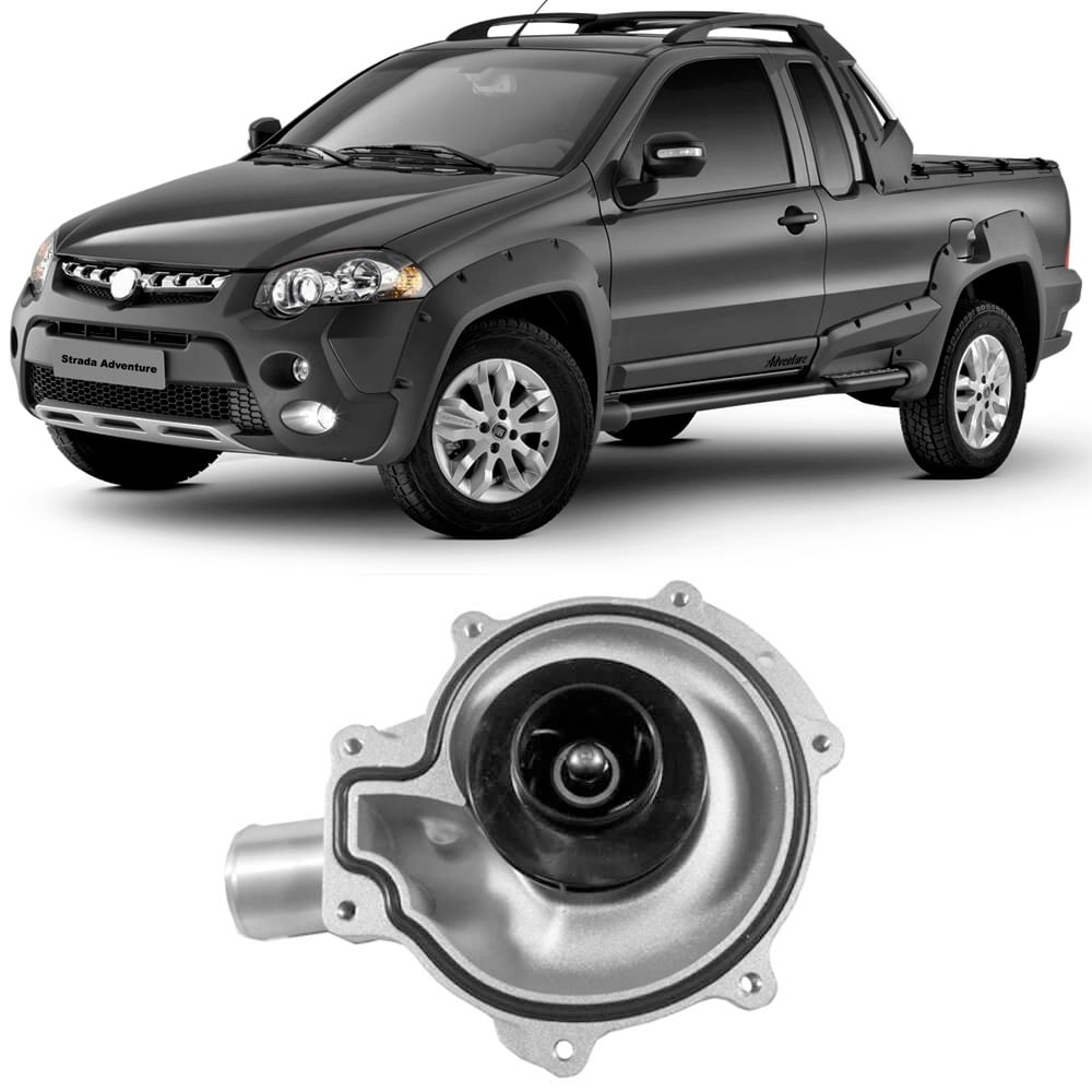 Bomba Água Fiat Strada 2012 2017 Nakata